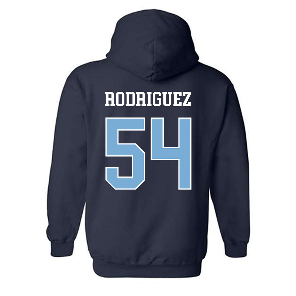 UNC - NCAA Football : Jonah Rodriguez - Classic Shersey Hooded Sweatshirt-1