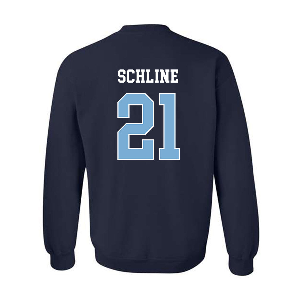 UNC - NCAA Men's Lacrosse : Harrison Schline - Classic Shersey Crewneck Sweatshirt-1