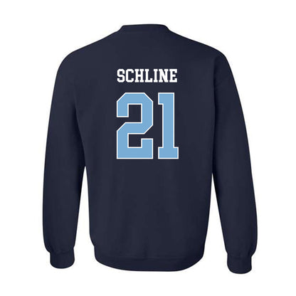 UNC - NCAA Men's Lacrosse : Harrison Schline - Classic Shersey Crewneck Sweatshirt-1