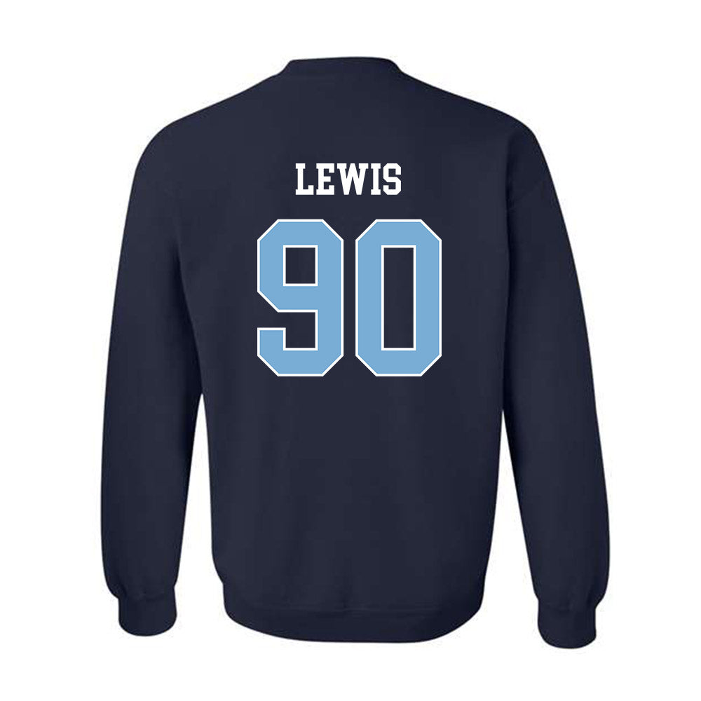 UNC - NCAA Football : Xavier Lewis - Classic Shersey Crewneck Sweatshirt-1
