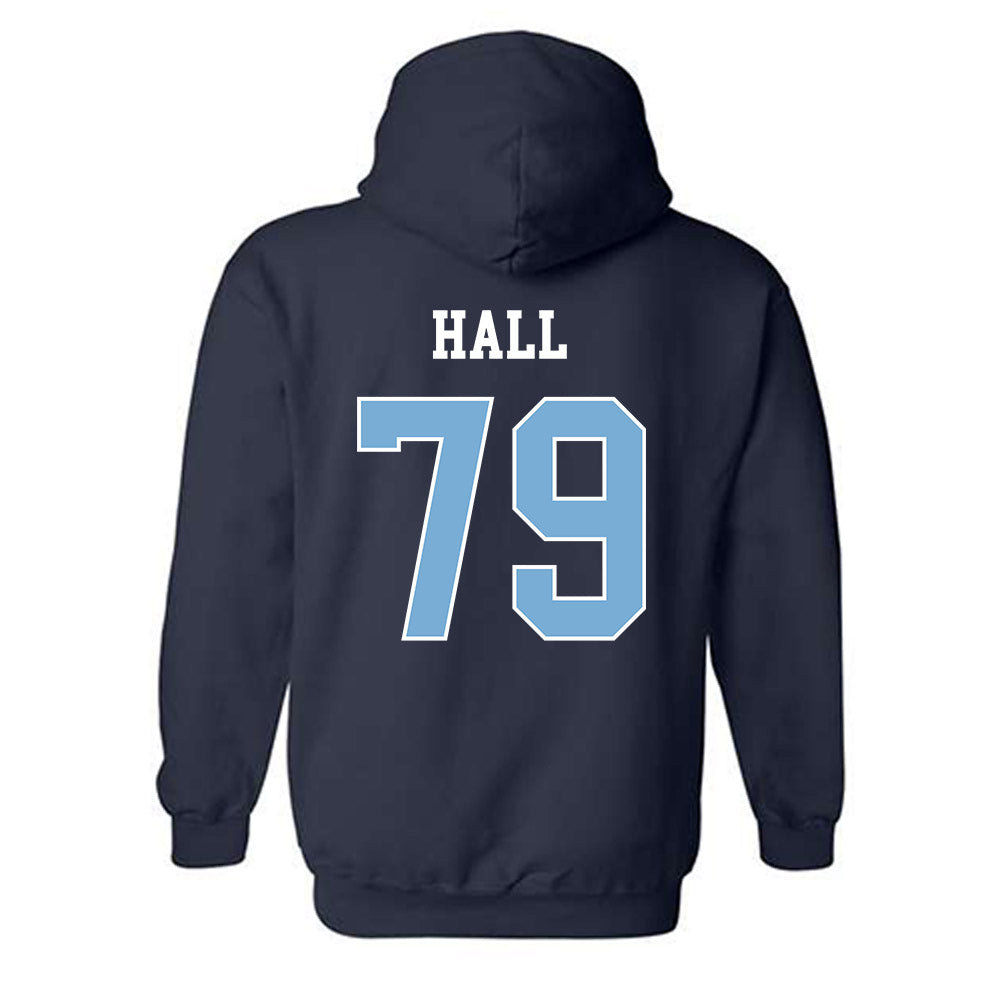 UNC - NCAA Football : Anthony Hall - Classic Shersey Hooded Sweatshirt-1
