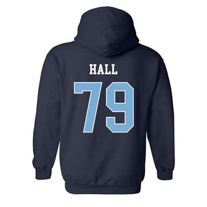 UNC - NCAA Football : Anthony Hall - Classic Shersey Hooded Sweatshirt-1
