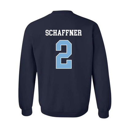 UNC - NCAA Baseball : Jake Schaffner - Classic Shersey Crewneck Sweatshirt-1
