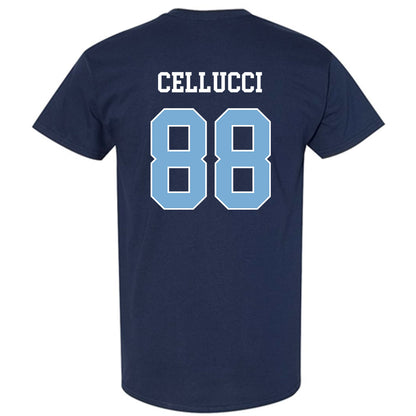 UNC - NCAA Men's Lacrosse : Chase Cellucci - Classic Shersey T-Shirt-1
