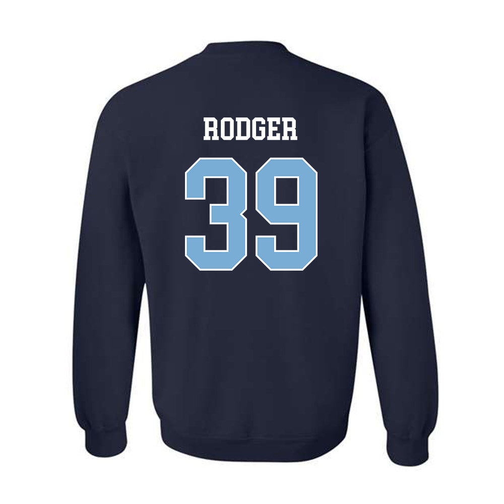 UNC - NCAA Men's Lacrosse : Brooks Rodger - Classic Shersey Crewneck Sweatshirt-1