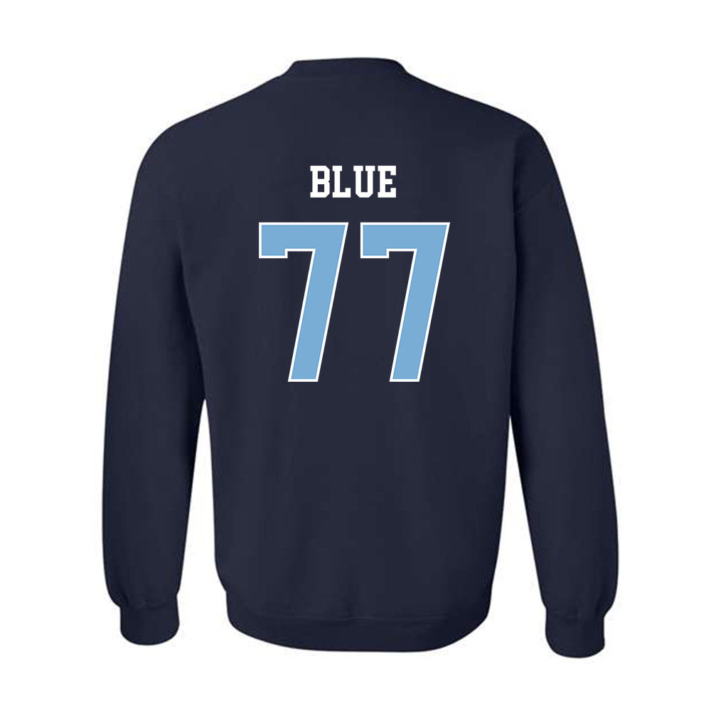UNC - NCAA Football : Trey Blue - Classic Shersey Crewneck Sweatshirt-1
