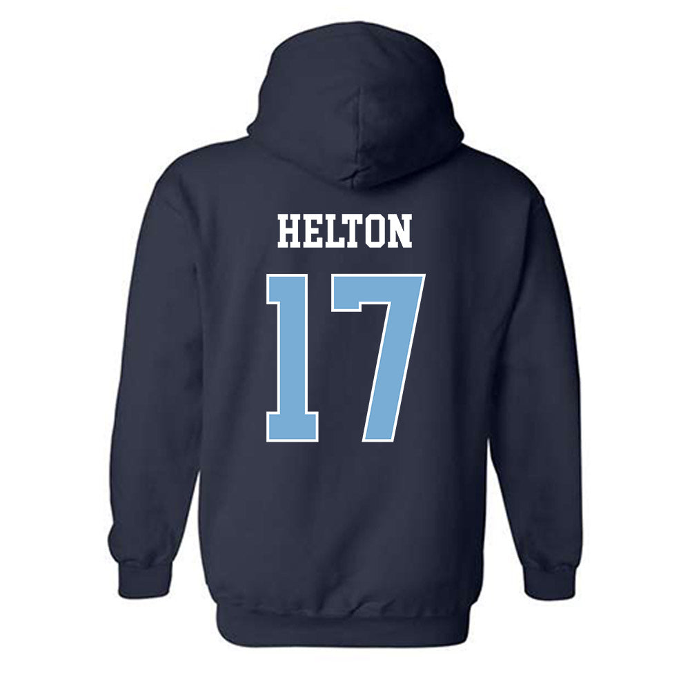 UNC - NCAA Football : Nyqir Helton - Classic Shersey Hooded Sweatshirt-1