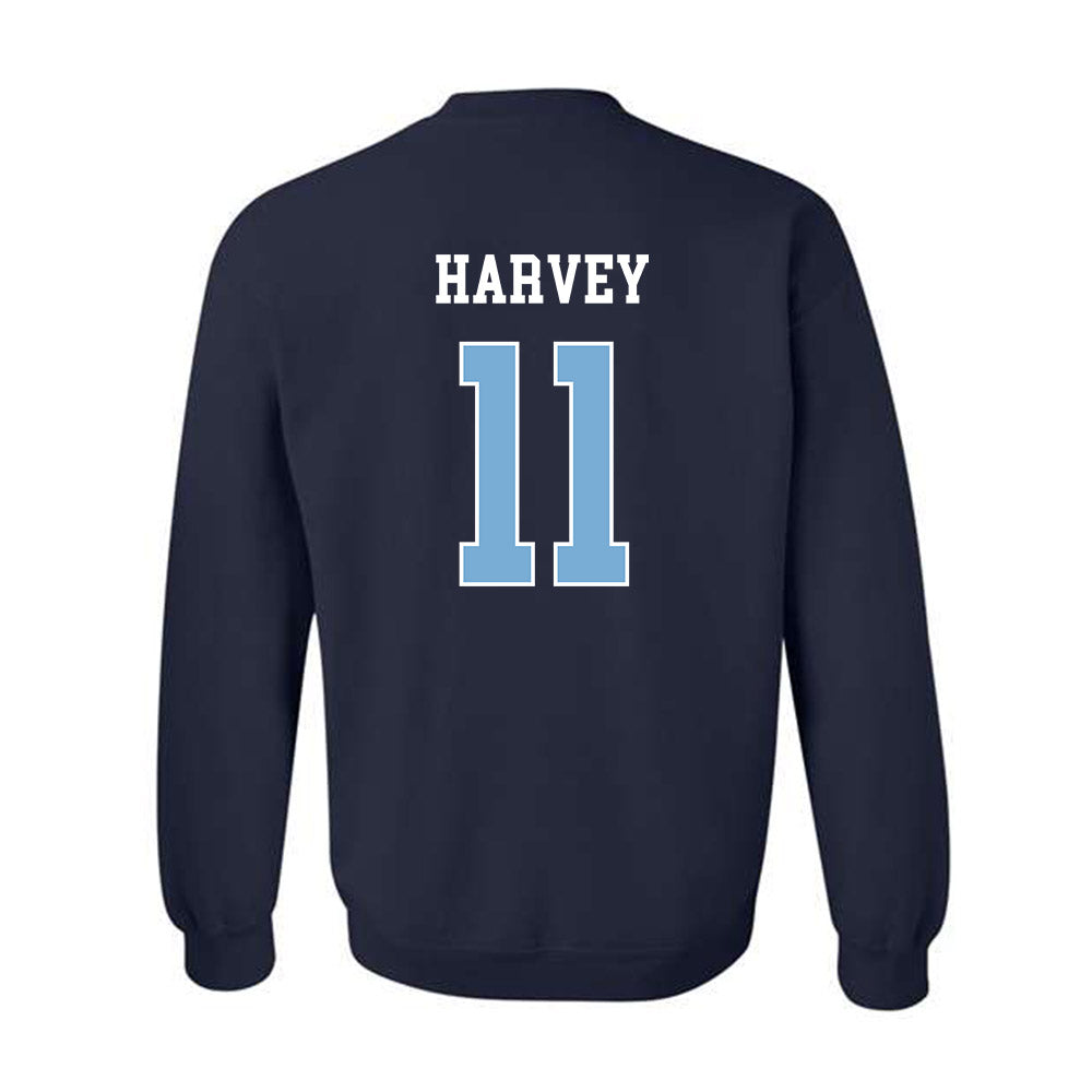 UNC - NCAA Football : Jaylen Harvey - Classic Shersey Crewneck Sweatshirt-1