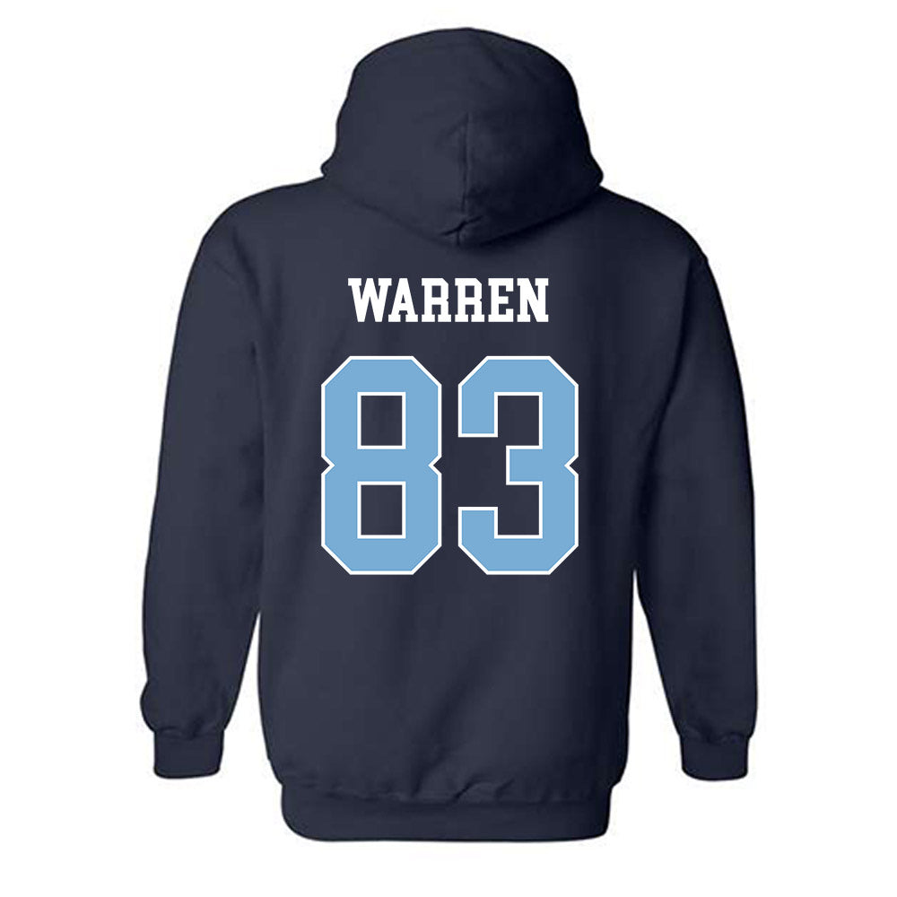 UNC - NCAA Football : Carnell Warren - Classic Shersey Hooded Sweatshirt-1
