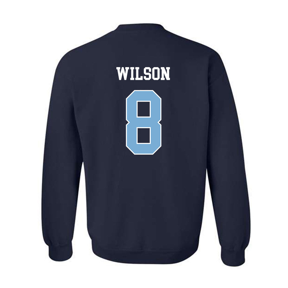 UNC - NCAA Men's Basketball : Caleb Wilson - Classic Shersey Crewneck Sweatshirt-1