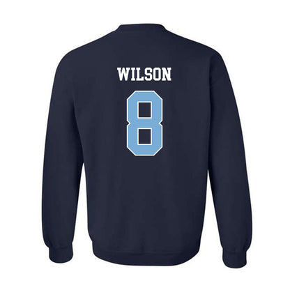 UNC - NCAA Men's Basketball : Caleb Wilson - Classic Shersey Crewneck Sweatshirt-1