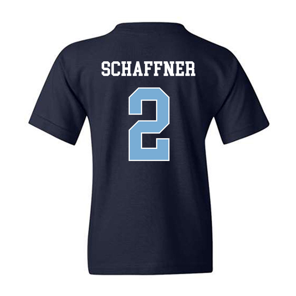 UNC - NCAA Baseball : Jake Schaffner - Classic Shersey Youth T-Shirt-1