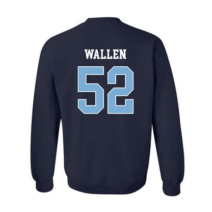 UNC - NCAA Baseball : Andrew Wallen - Classic Shersey Crewneck Sweatshirt-1