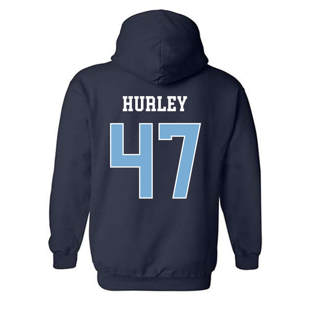 UNC - NCAA Baseball : Sean Hurley - Classic Shersey Hooded Sweatshirt-1