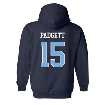UNC - NCAA Baseball : Cameron Padgett - Classic Shersey Hooded Sweatshirt-1