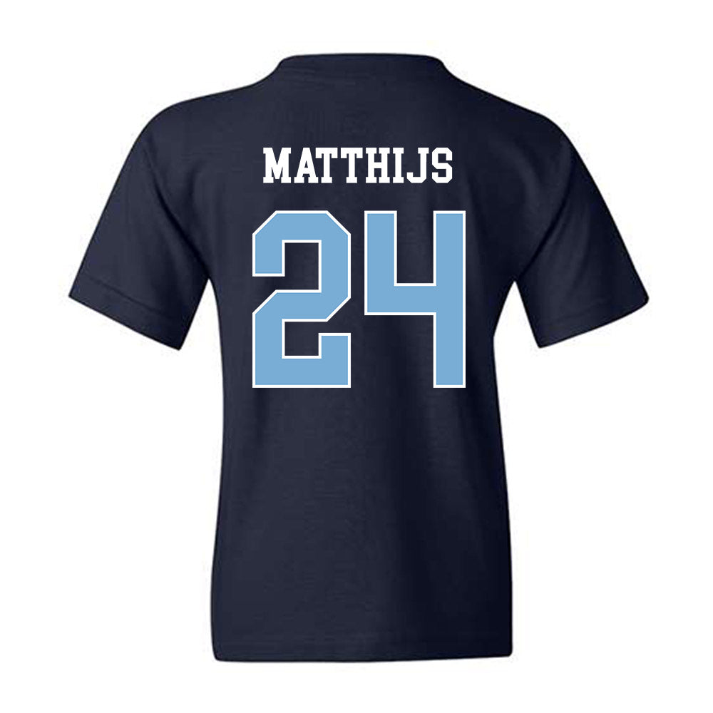 UNC - NCAA Baseball : Matthew Matthijs - Classic Shersey Youth T-Shirt-1