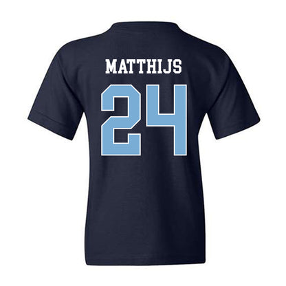 UNC - NCAA Baseball : Matthew Matthijs - Classic Shersey Youth T-Shirt-1