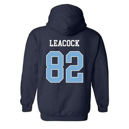 UNC - NCAA Football : Nathan Leacock - Classic Shersey Hooded Sweatshirt-1