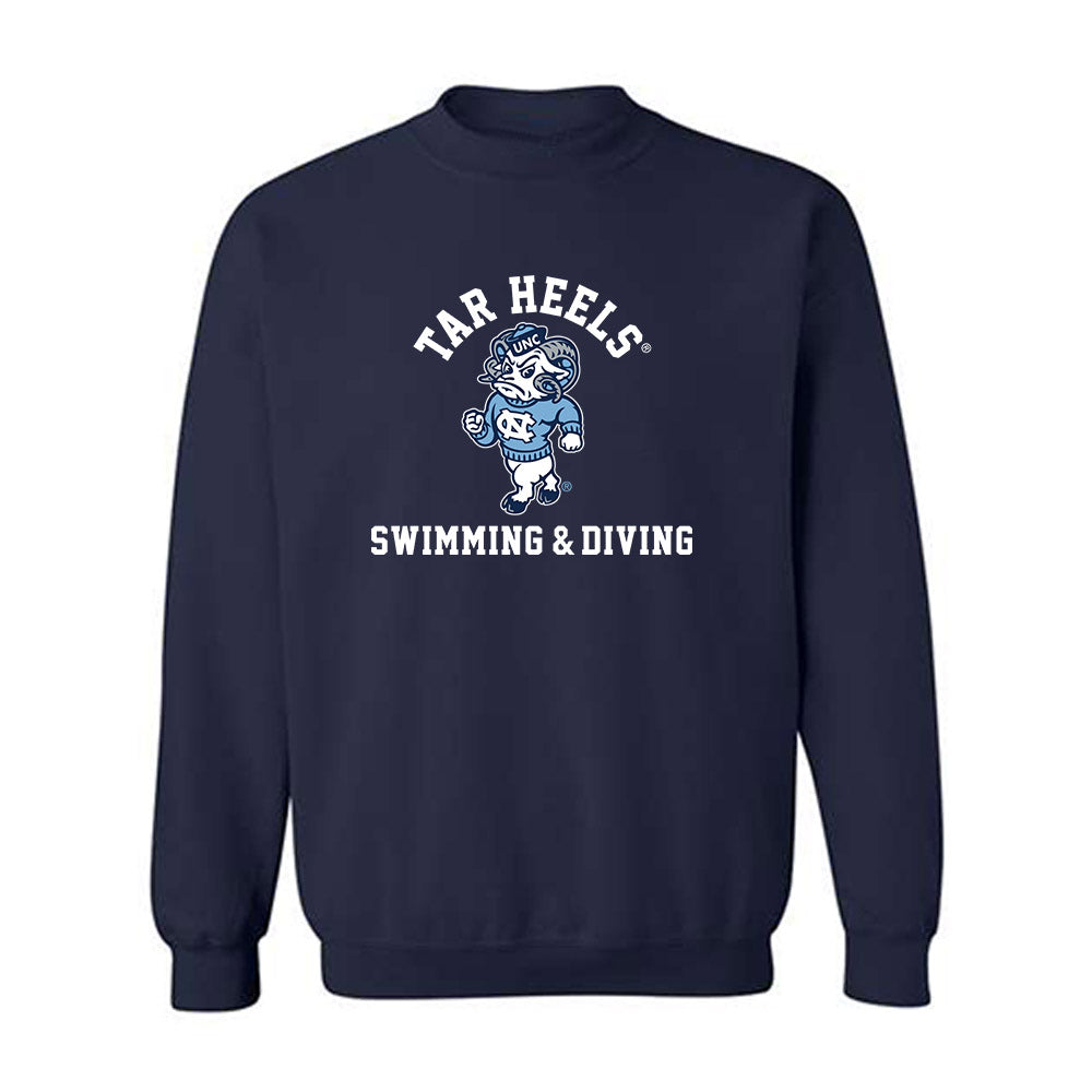 UNC - NCAA Men's Swimming & Diving : Granger Bartee - Classic Shersey Crewneck Sweatshirt-0