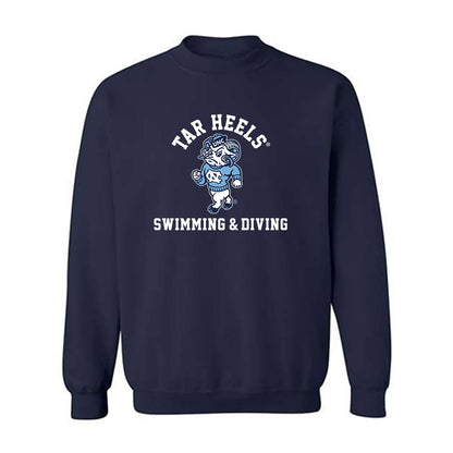 UNC - NCAA Men's Swimming & Diving : Granger Bartee - Classic Shersey Crewneck Sweatshirt-0