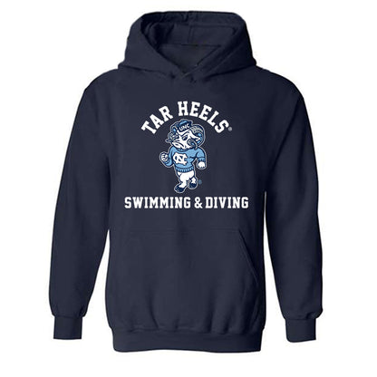 UNC - NCAA Men's Swimming & Diving : Martin Kartavi - Classic Shersey Hooded Sweatshirt-0