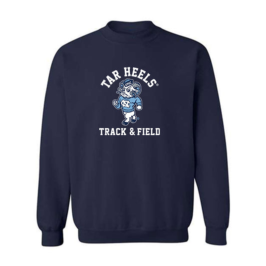 UNC - NCAA Men's Track & Field : Abaas Hunter - Classic Shersey Crewneck Sweatshirt-0