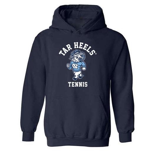 UNC - NCAA Women's Tennis : Claire Hill - Classic Shersey Hooded Sweatshirt-0