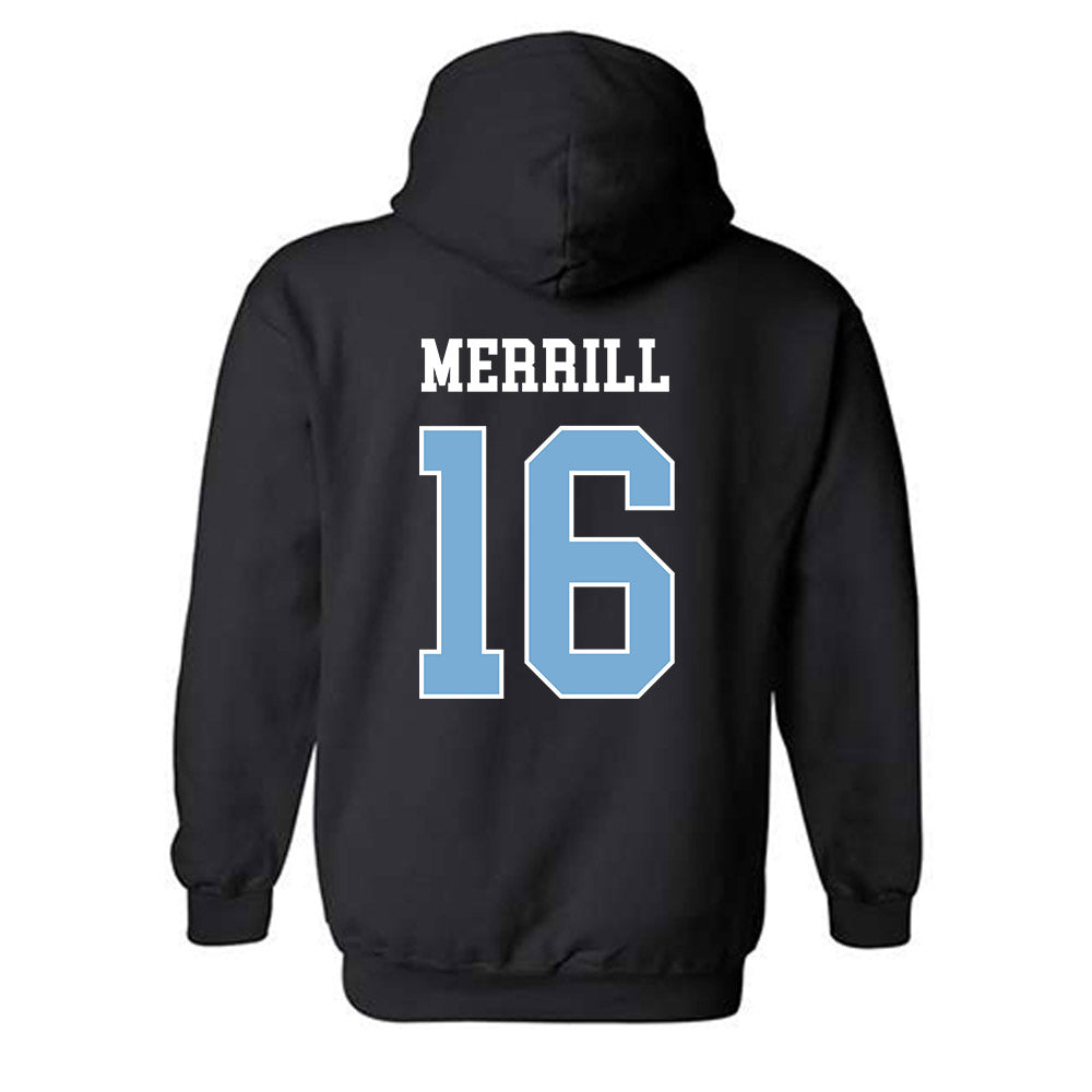 UNC - NCAA Men's Lacrosse : Gary Merrill - Classic Shersey Hooded Sweatshirt-1