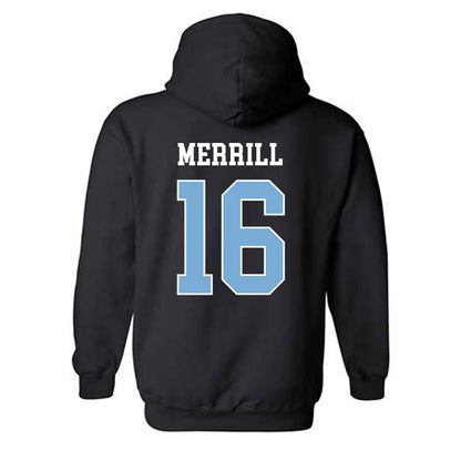 UNC - NCAA Men's Lacrosse : Gary Merrill - Classic Shersey Hooded Sweatshirt-1