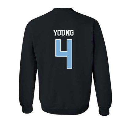 UNC - NCAA Men's Basketball : Jaydon Young - Classic Shersey Crewneck Sweatshirt-1