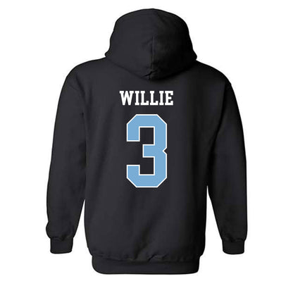 UNC - NCAA Football : Ade Willie - Classic Shersey Hooded Sweatshirt-1