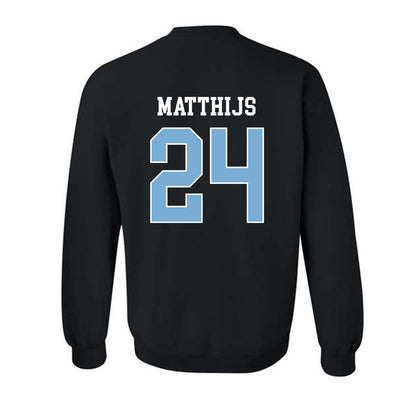 UNC - NCAA Baseball : Matthew Matthijs - Classic Shersey Crewneck Sweatshirt-1