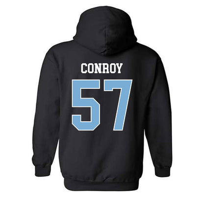 UNC - NCAA Football : William Conroy - Classic Shersey Hooded Sweatshirt-1
