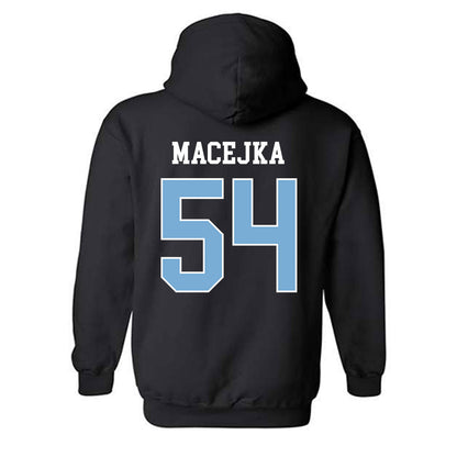 UNC - NCAA Men's Lacrosse : Luke Macejka - Classic Shersey Hooded Sweatshirt-1