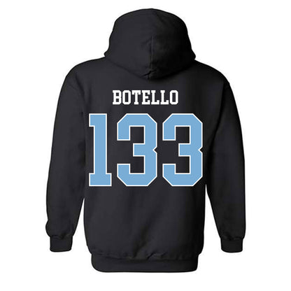 UNC - NCAA Wrestling : Matthew Botello - Classic Shersey Hooded Sweatshirt-1