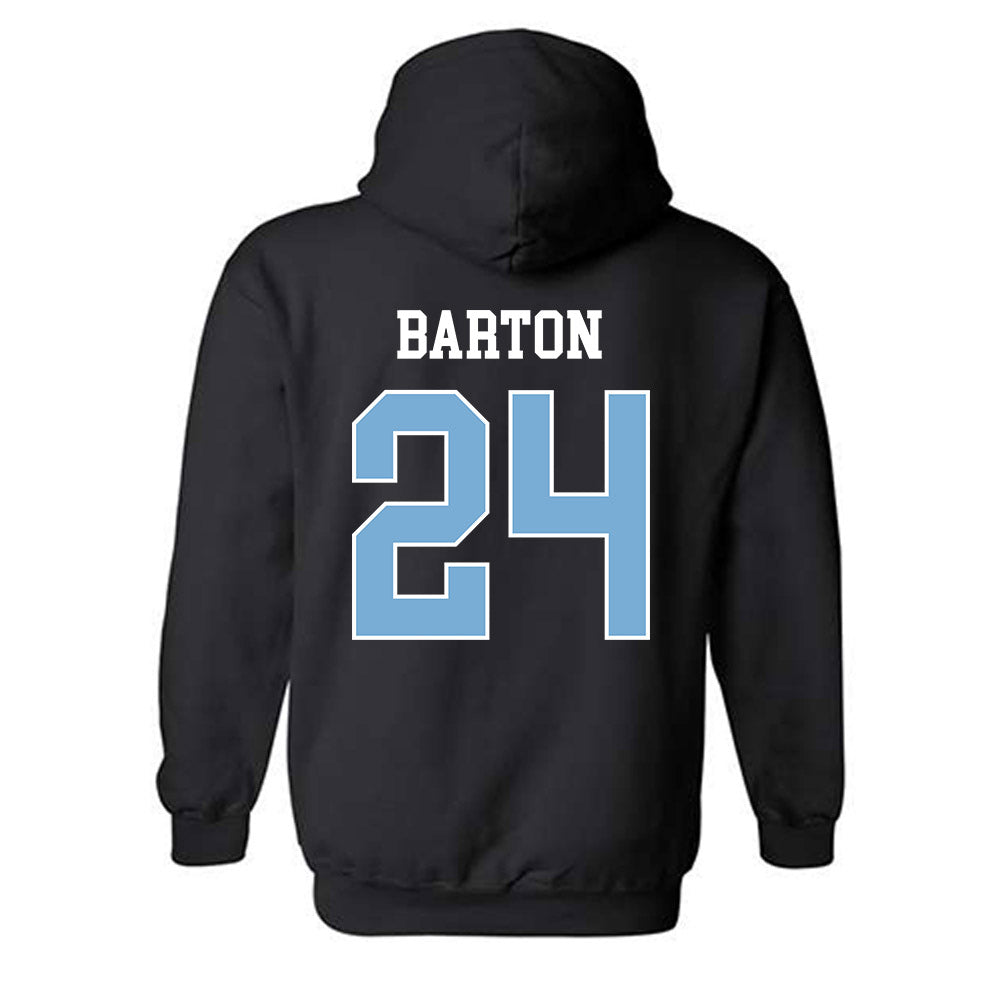 UNC - NCAA Men's Lacrosse : Jack Barton - Classic Shersey Hooded Sweatshirt-1