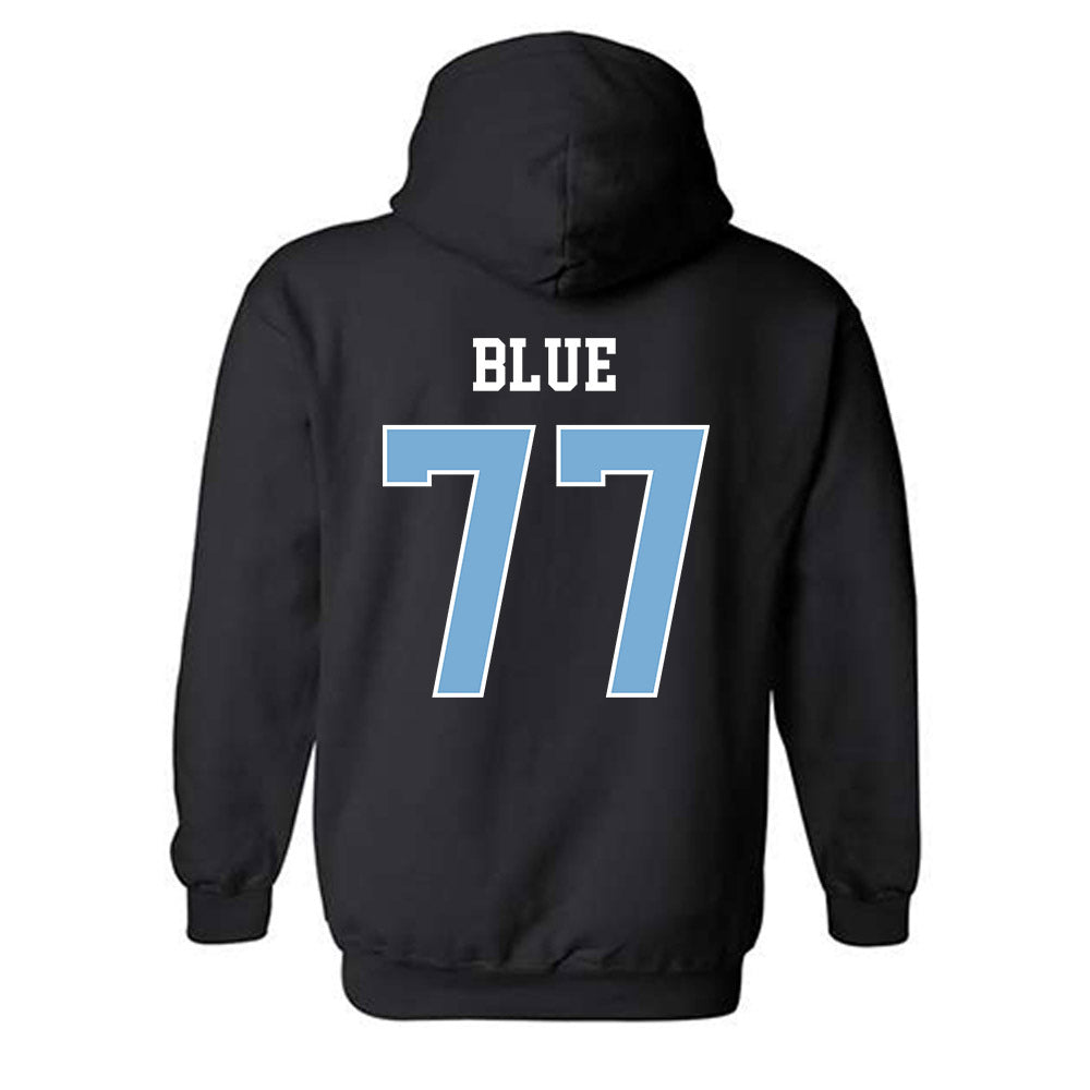 UNC - NCAA Football : Trey Blue - Classic Shersey Hooded Sweatshirt-1