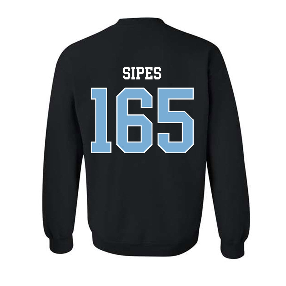 UNC - NCAA Wrestling : Lucas Sipes - Classic Shersey Crewneck Sweatshirt-1