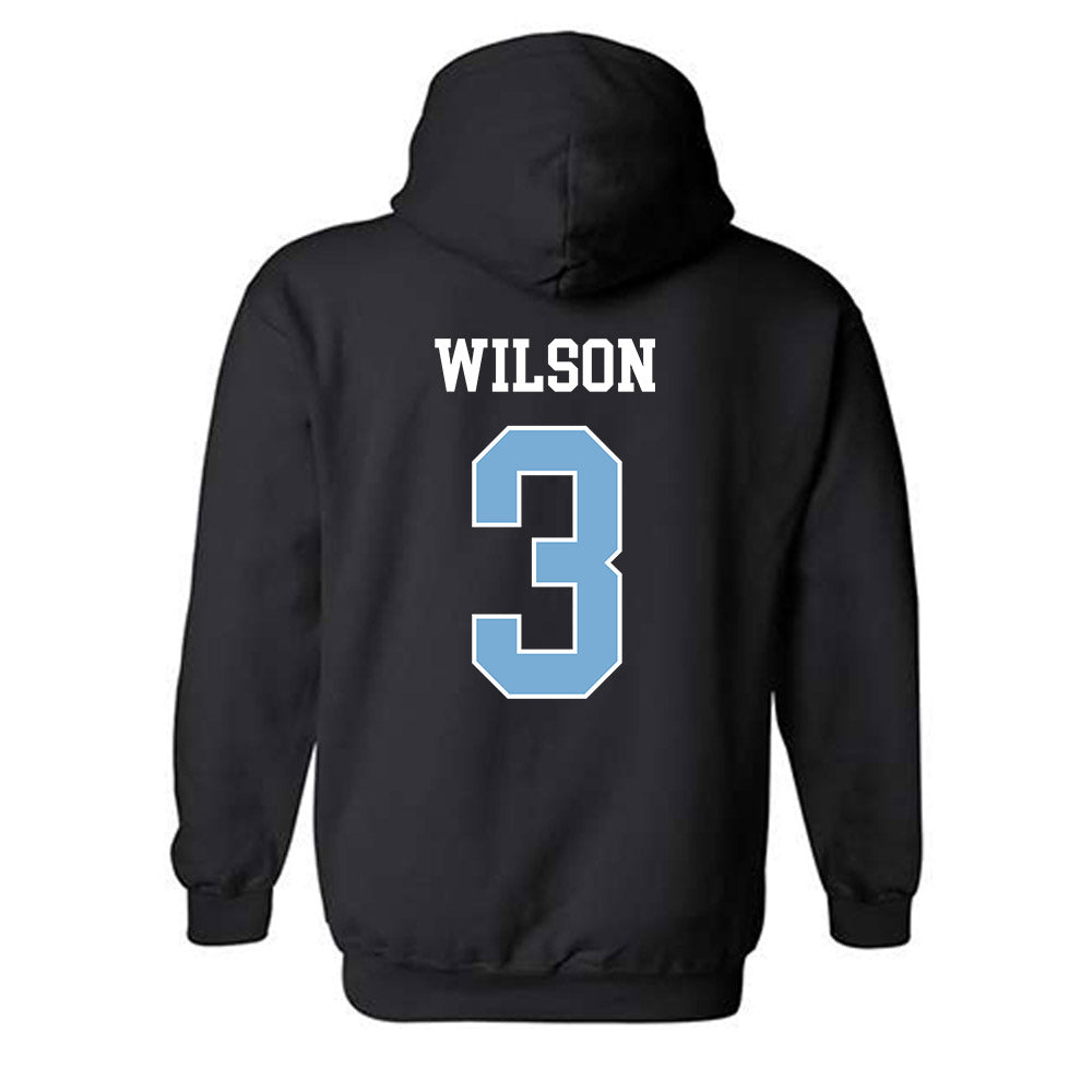 UNC - NCAA Men's Lacrosse : Brevin Wilson - Classic Shersey Hooded Sweatshirt-1