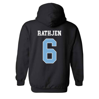 UNC - NCAA Women's Lacrosse : Charlotte Rathjen - Classic Shersey Hooded Sweatshirt-1