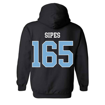UNC - NCAA Wrestling : Lucas Sipes - Classic Shersey Hooded Sweatshirt-1
