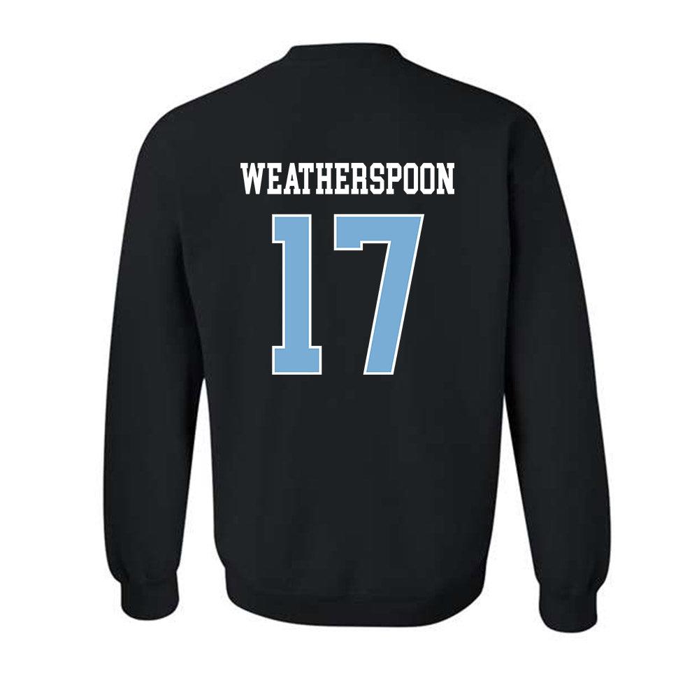 UNC - NCAA Football : Jakob Weatherspoon - Classic Shersey Crewneck Sweatshirt-1