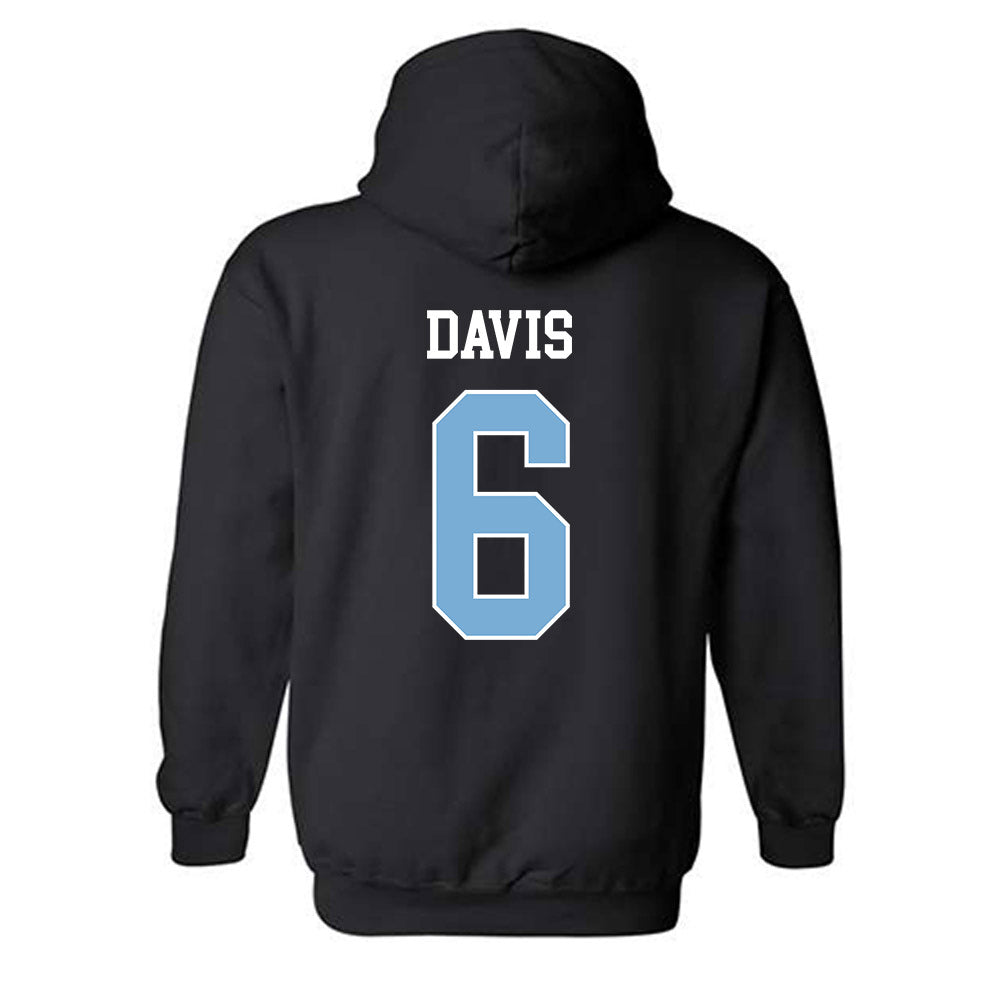 UNC - NCAA Men's Basketball : Elijah Davis - Classic Shersey Hooded Sweatshirt-1