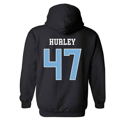 UNC - NCAA Baseball : Sean Hurley - Classic Shersey Hooded Sweatshirt-1