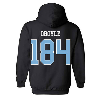 UNC - NCAA Wrestling : Nolan OBoyle - Classic Shersey Hooded Sweatshirt-1
