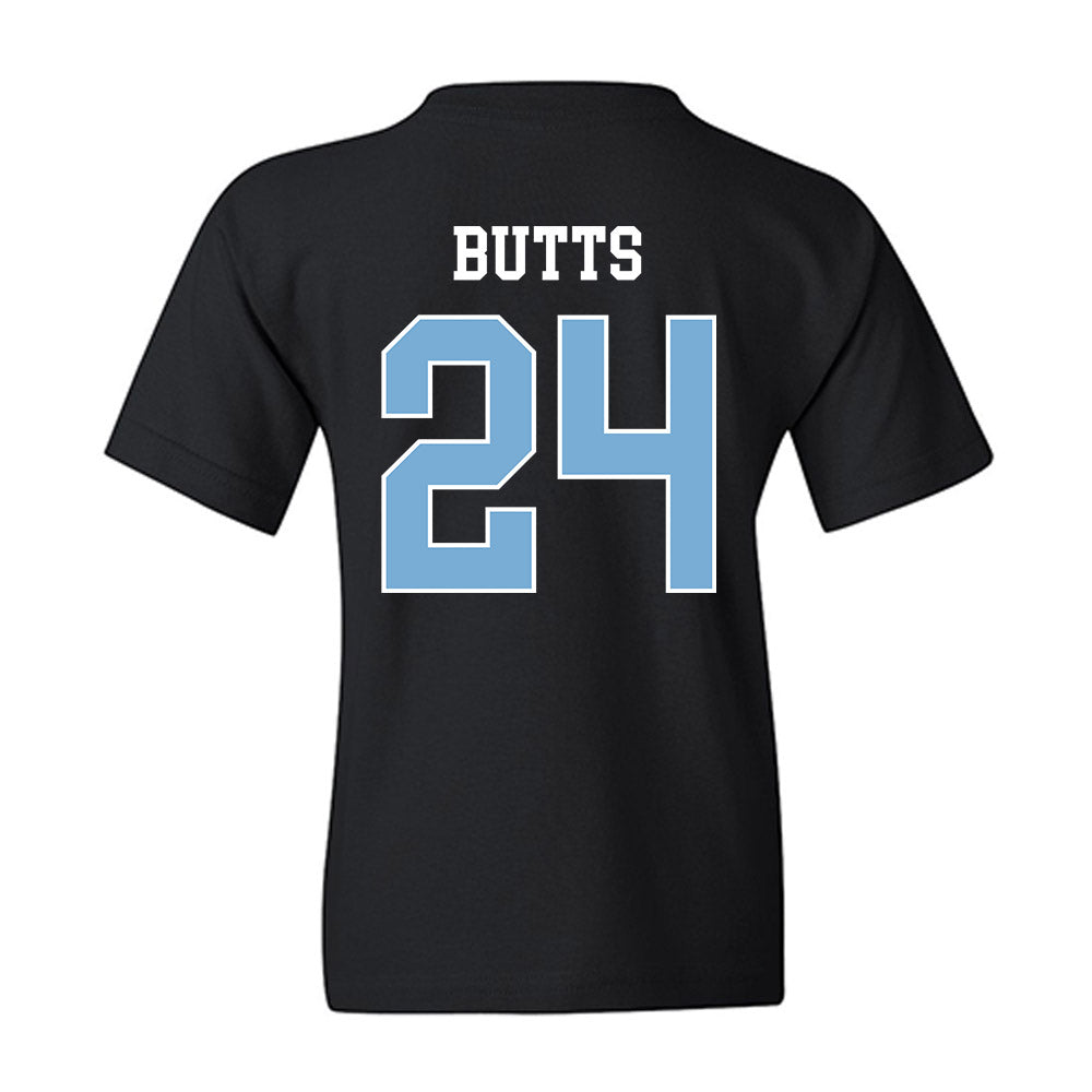 UNC - NCAA Football : Javion Butts - Classic Shersey Youth T-Shirt-1