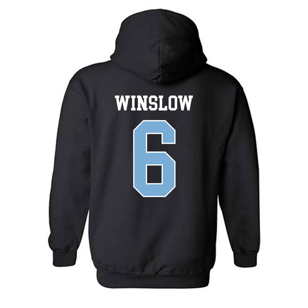 UNC - NCAA Baseball : Macon Winslow - Classic Shersey Hooded Sweatshirt-1