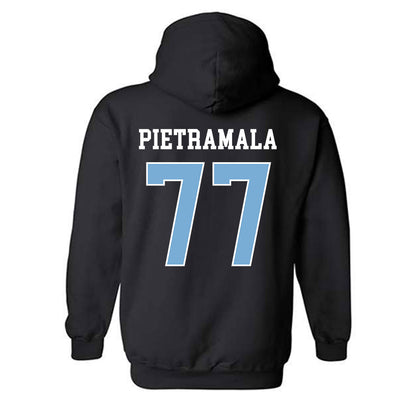 UNC - NCAA Men's Lacrosse : Dominic Pietramala - Classic Shersey Hooded Sweatshirt