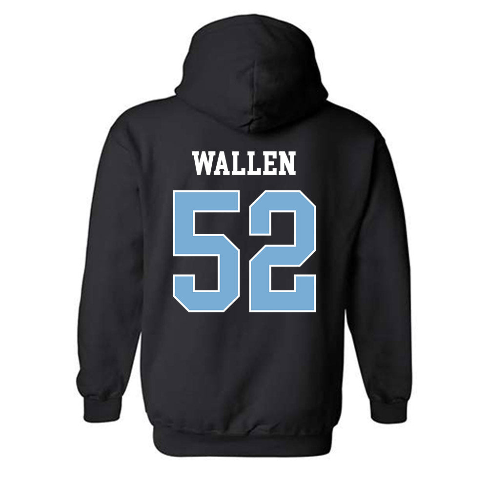 UNC - NCAA Baseball : Andrew Wallen - Classic Shersey Hooded Sweatshirt-1