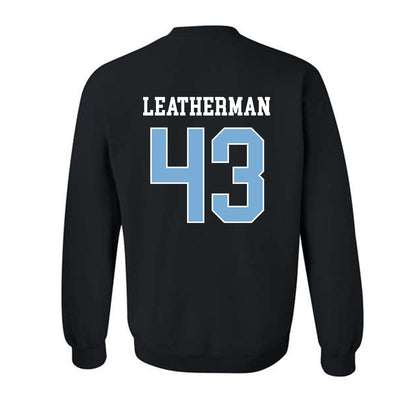 UNC - NCAA Baseball : Riley Leatherman - Classic Shersey Crewneck Sweatshirt-1
